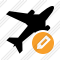 Airplane Edit Icon