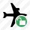 Icone Airplane Horizontal Unlock