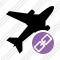 Airplane Link Icon