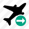 Airplane Next Icon