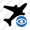 Airplane View Icon