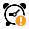 Alarm Clock Warning Icon