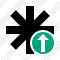 Asterisk Upload Icon