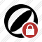 Beach Ball Lock Icon