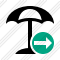 Beach Umbrella Next Icon