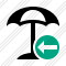 Beach Umbrella Previous Icon