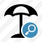 Beach Umbrella Search Icon