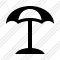 Beach Umbrella Icon