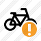 Bicycle Warning Icon
