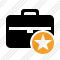 Briefcase Star Icon