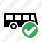 Bus Ok Icon