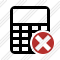 Calculator Cancel Icon