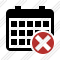 Calendar Cancel Icon