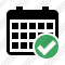 Calendar Ok Icon