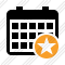 Calendar Star Icon