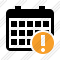 Calendar Warning Icon