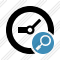 Clock Search Icon