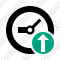 Clock Upload Icon