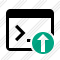 Command Prompt Upload Icon