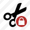 Cut Lock Icon