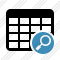 Database Table Search Icon