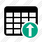 Database Table Upload Icon