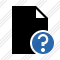 Document Blank Help Icon