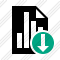 Document Chart Download Icon