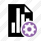 Document Chart Settings Icon