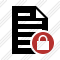 Document Lock Icon