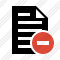 Document Stop Icon