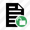 Document Unlock Icon