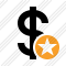 Dollar Star Icon