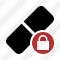 Erase Lock Icon