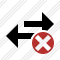 Exchange Horizontal Cancel Icon