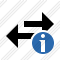 Exchange Horizontal Information Icon