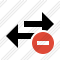 Exchange Horizontal Stop Icon