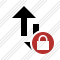 Exchange Vertical Lock Icon