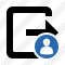 Exit User Icon