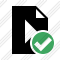 File Movie Ok Icon