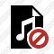 File Music Block Icon