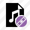 File Music Link Icon