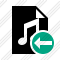 File Music Previous Icon