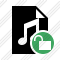 File Music Unlock Icon