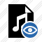 File Music View Icon