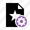 File Star Settings Icon