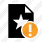 File Star Warning Icon