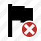 Flag Cancel Icon