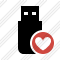 Flash Drive Favorites Icon