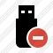 Flash Drive Stop Icon